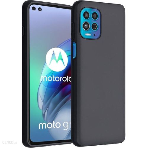 Черен Силиконов Кейс за Motorola Moto G100