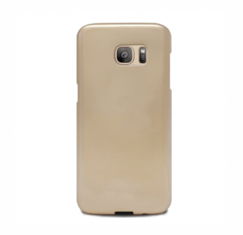 Златен Силиконов Кейс за Samsung Galaxy S6 Edge